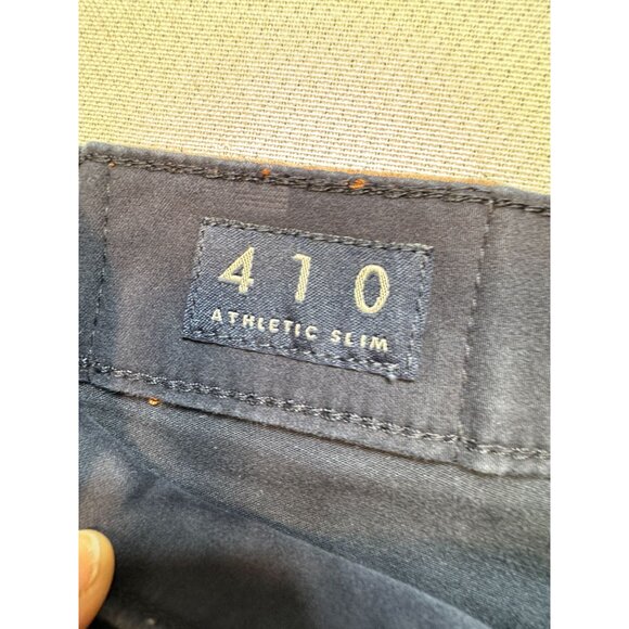 Lucky Brand 410 Athletic Slim Jeans Mens 30x30 Navy Straight Casual - Picture 4 of 11